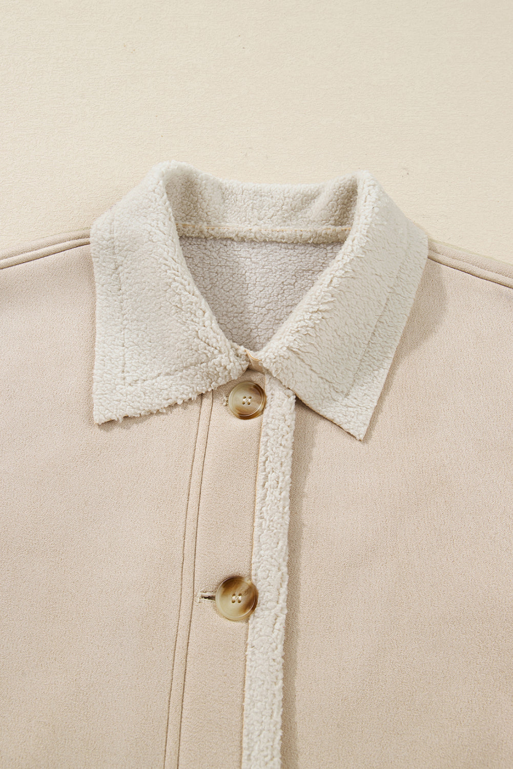Western Suede Sherpa Lined Jacket
