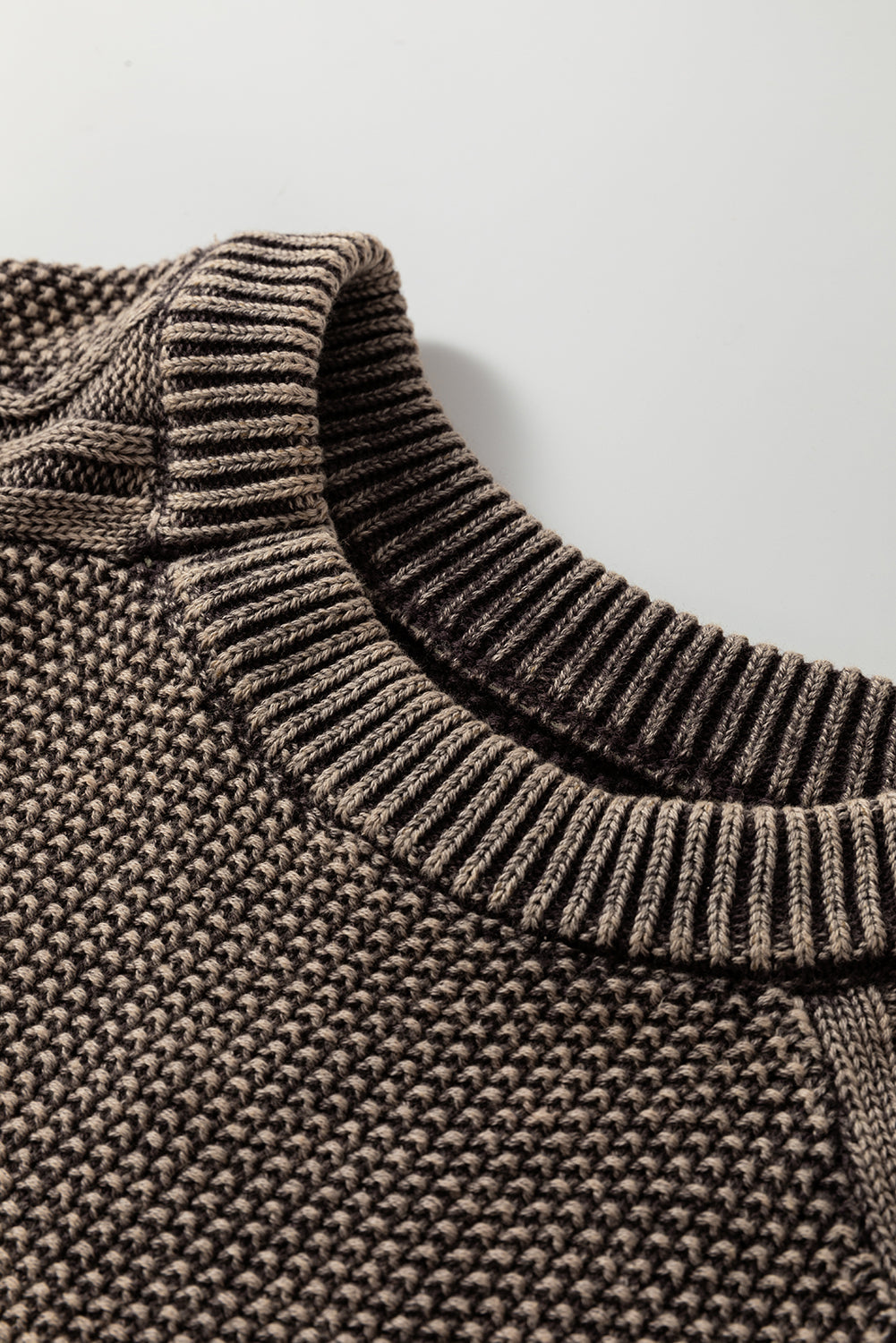 Cable Knit Long Sleeve Sweater