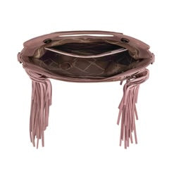 Wrangler Top Handle Boot Scroll Fringe Tote/Crossbody -Pink