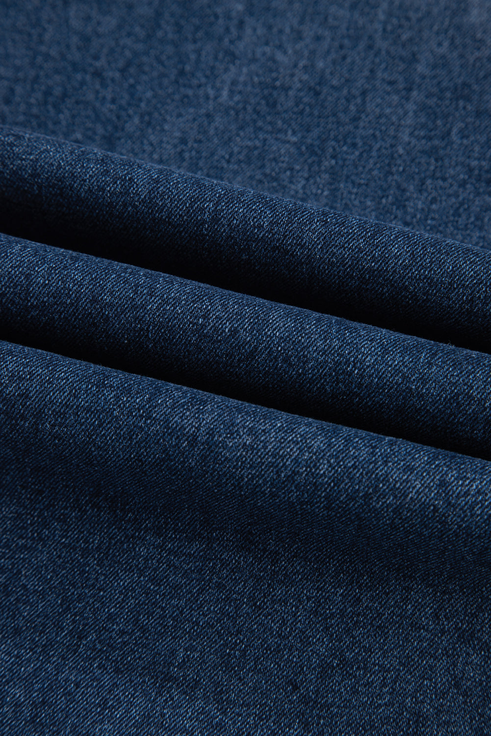 Denim High Rise Cropped Wide Leg Jeans
