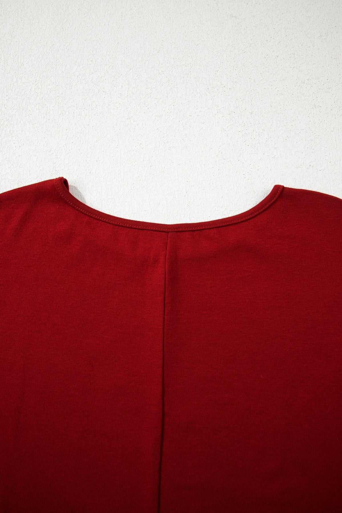 Solid Extended Cuff Long Sleeve Top