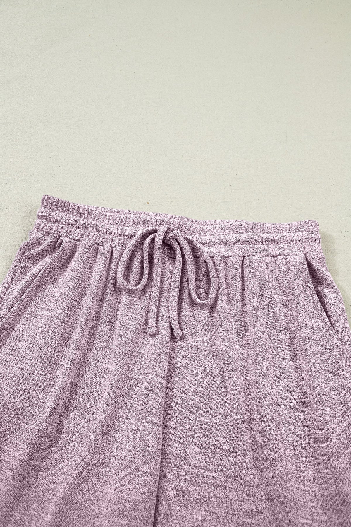 Solid Tank Top & Drawstring Jogger Pants Set