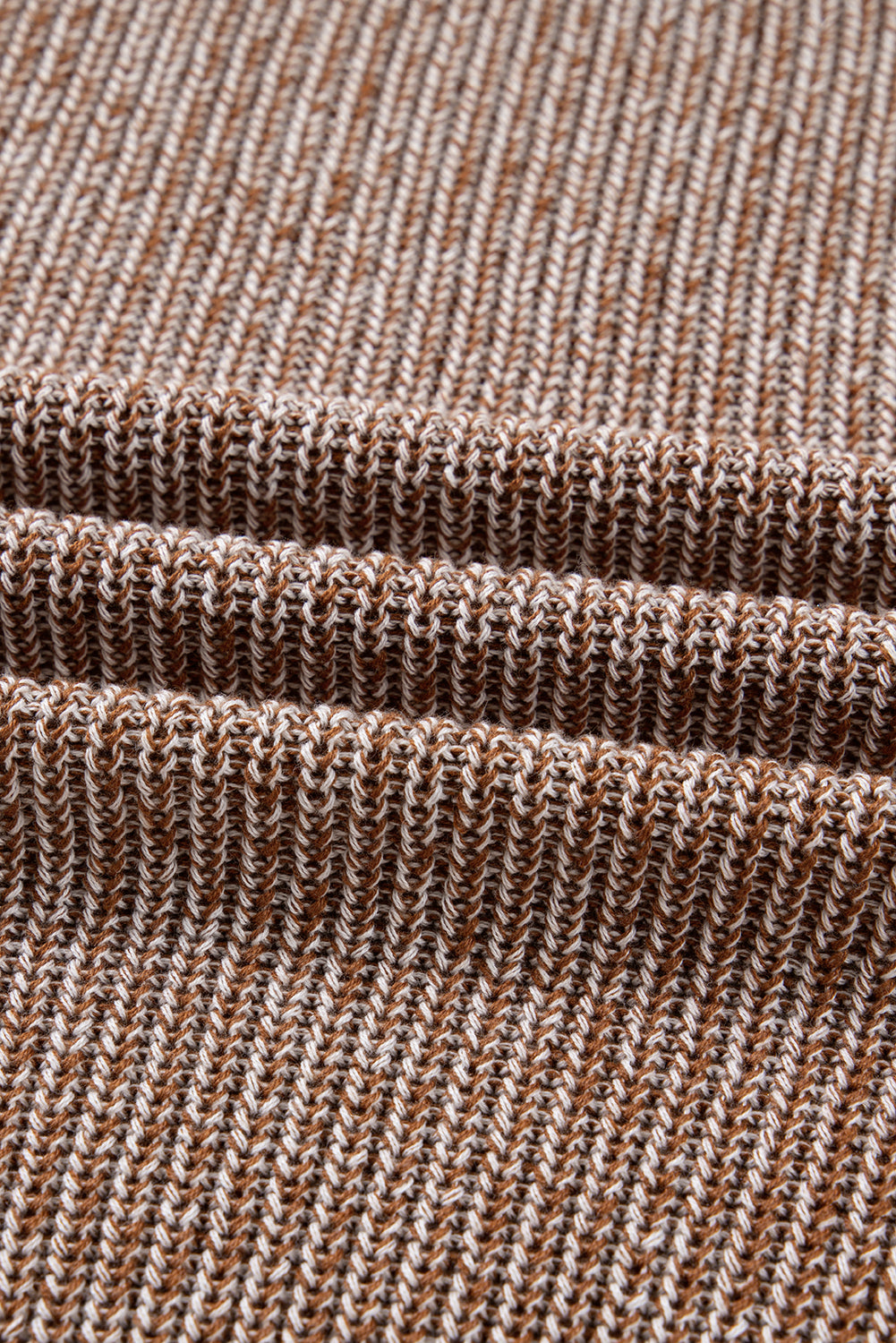 Solid Knit Open-Front Pocketed Cardigan