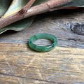 Narrow Jade Band Ring 5mm