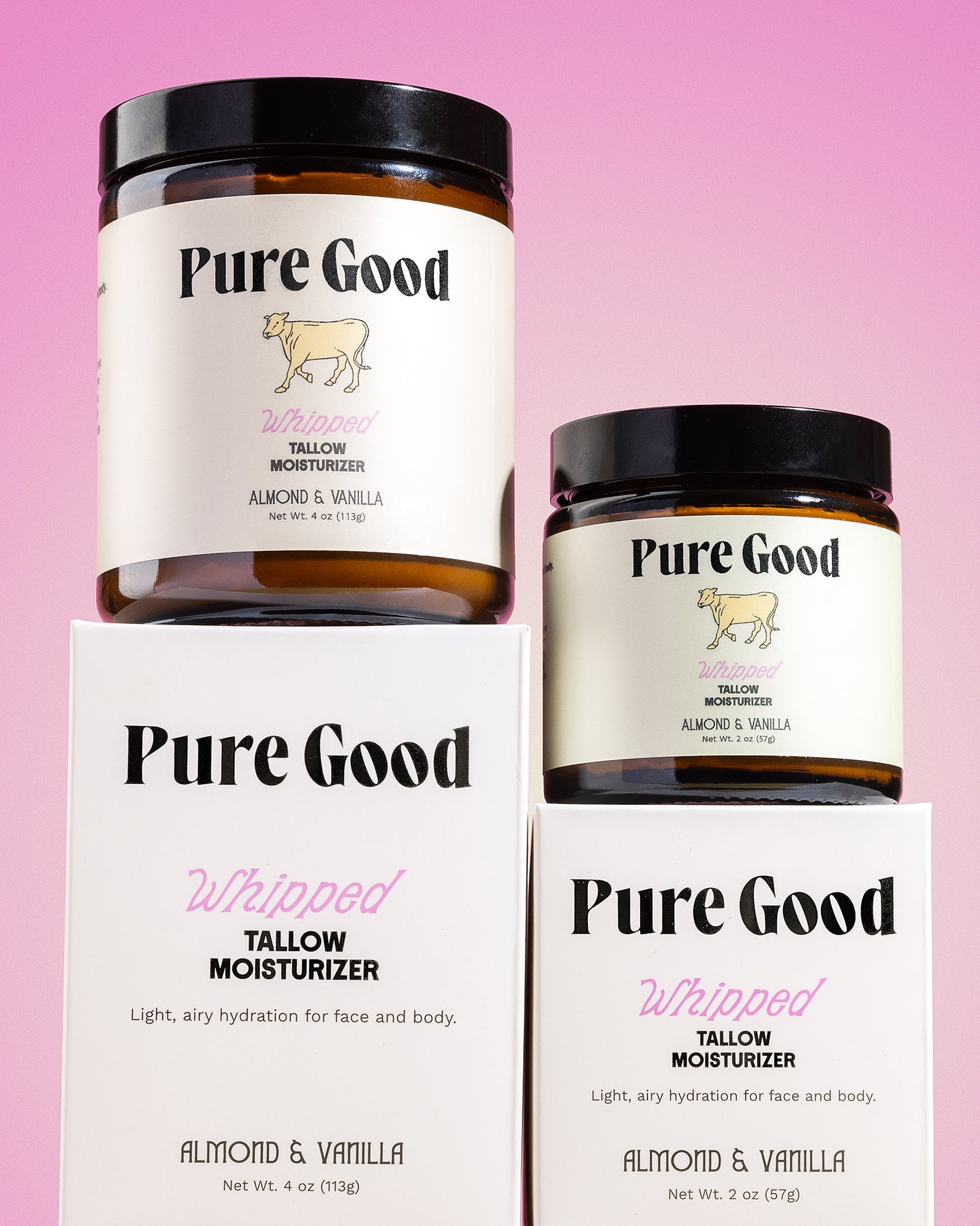Almond + Vanilla Whipped Tallow
