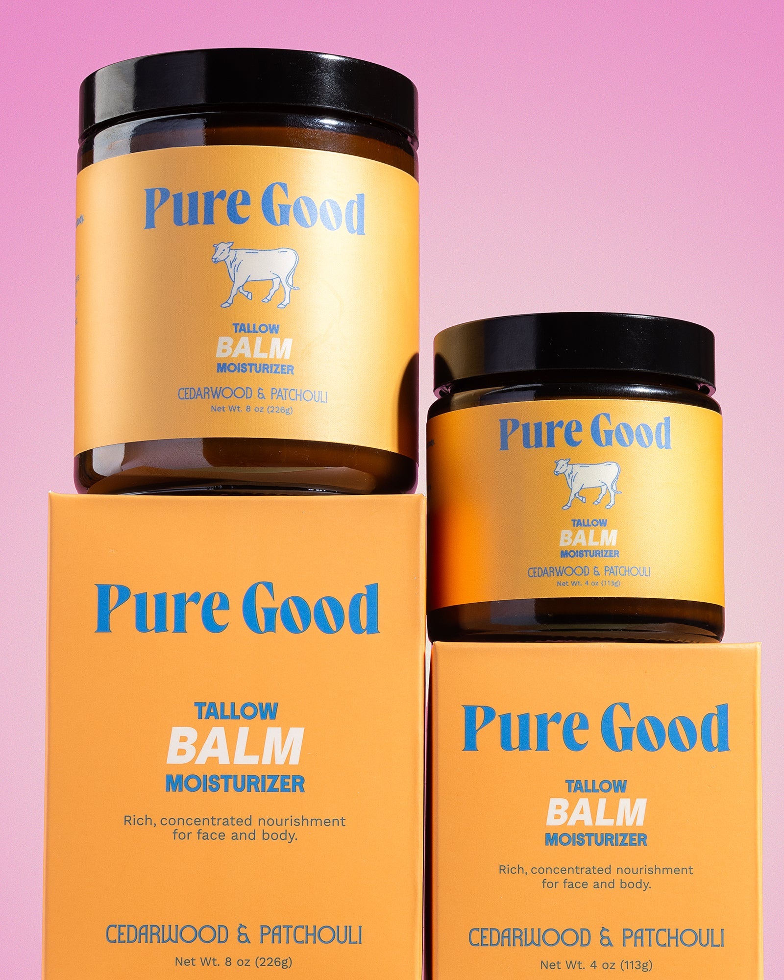 Cedarwood + Patchouli Tallow Balm - Firming & Balancing
