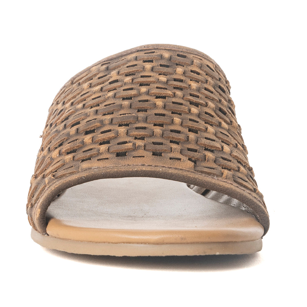 Dawnlace Desert Curve Sandals in Dusty Beige