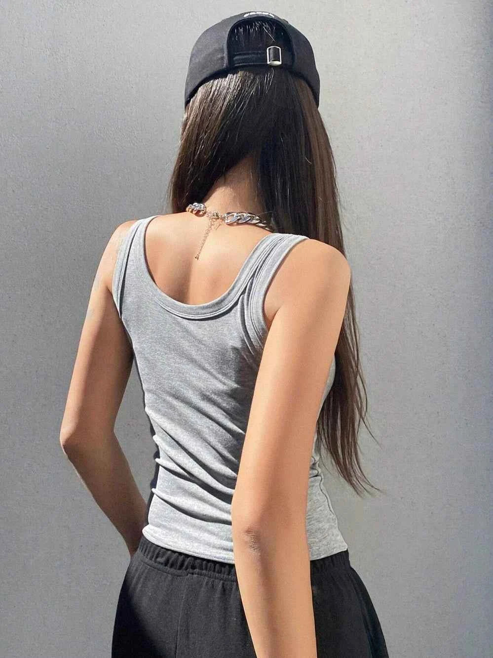 Women's Knitted Camisole Tank Top