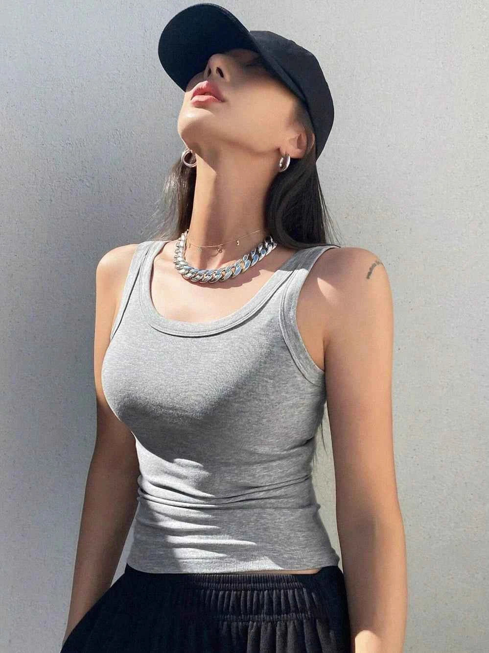 Women's Knitted Camisole Tank Top