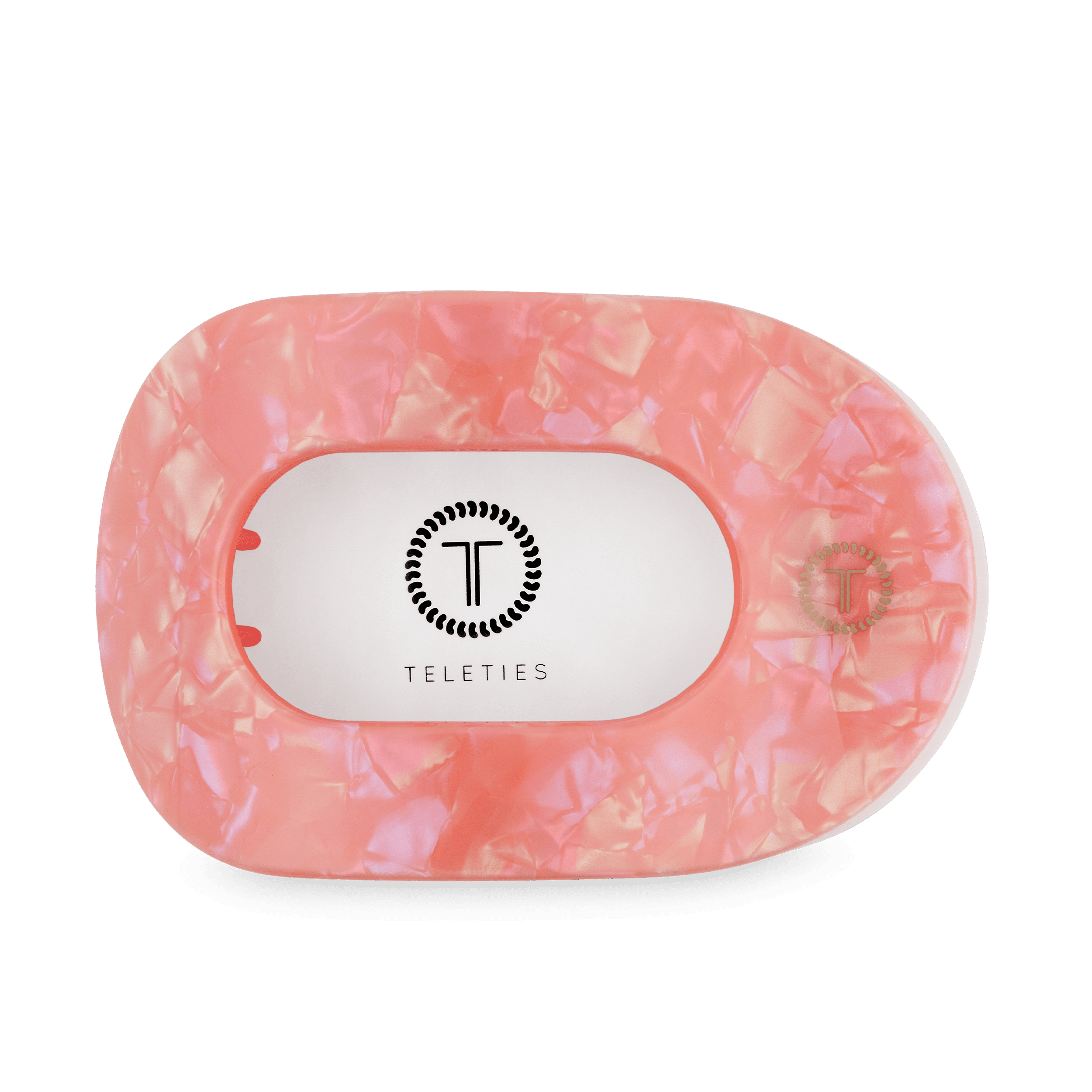 Dreamsicle Large Flat Round Hair Clip