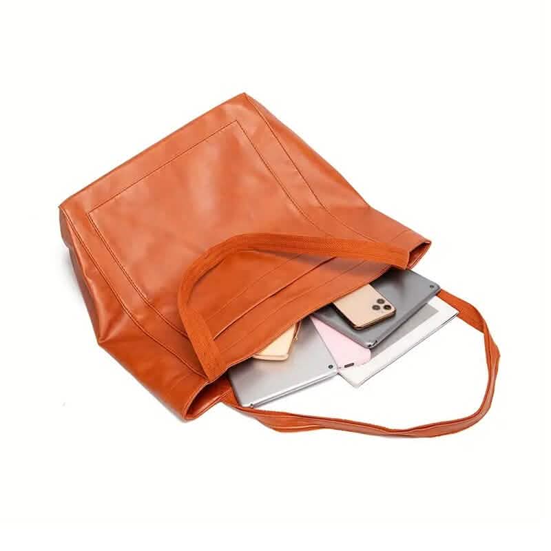 Large Capacity Soft Leather Handbags for Women
