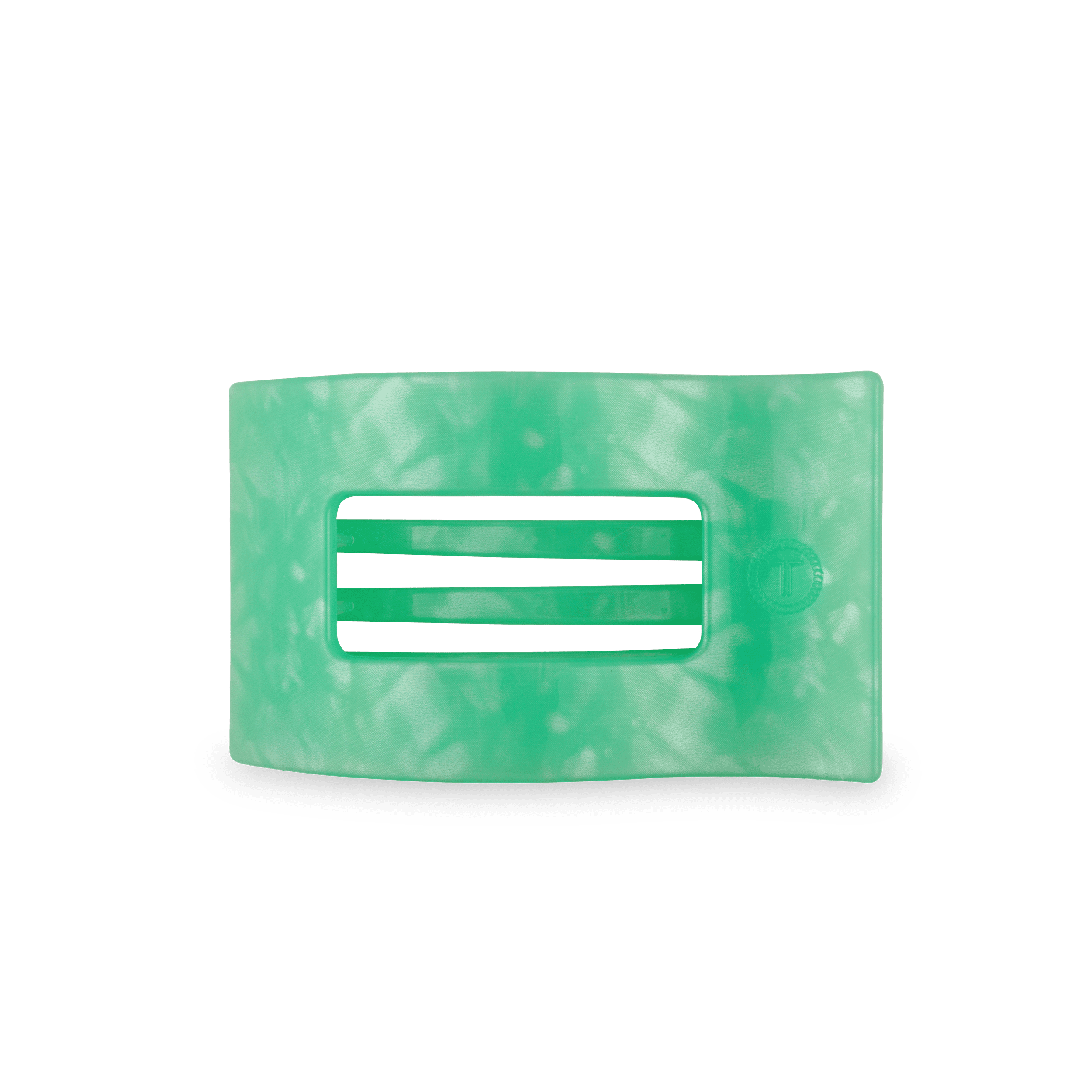 Spring Splash Medium Flat Rectangle Hair Clip