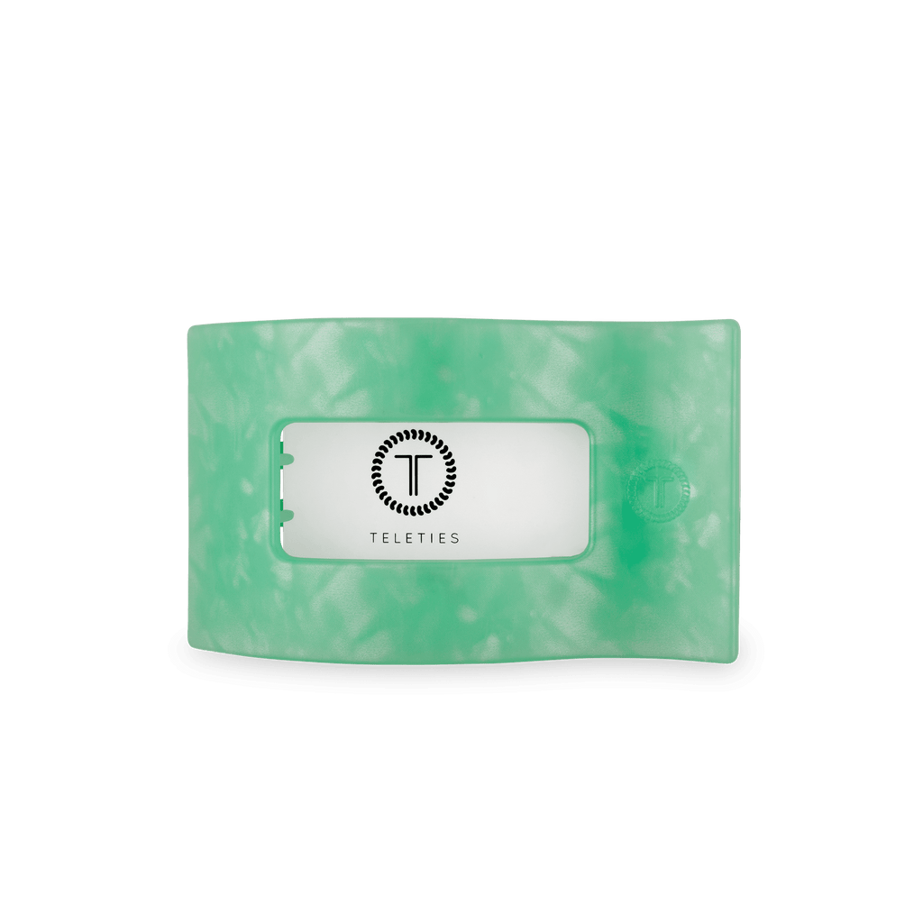 Spring Splash Medium Flat Rectangle Hair Clip